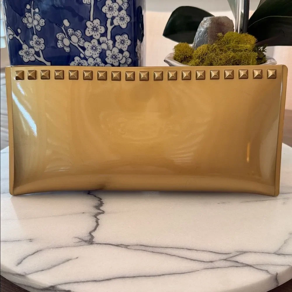 Carmen Sol Julian Pochette Metallic Jelly Gold